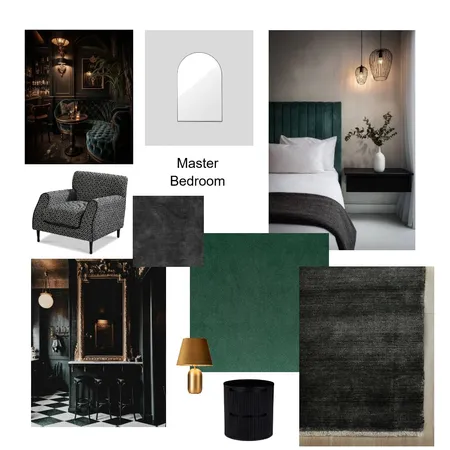Lauren Pattern Master Bedroom Interior Design Mood Board by MarnieDickson on Style Sourcebook