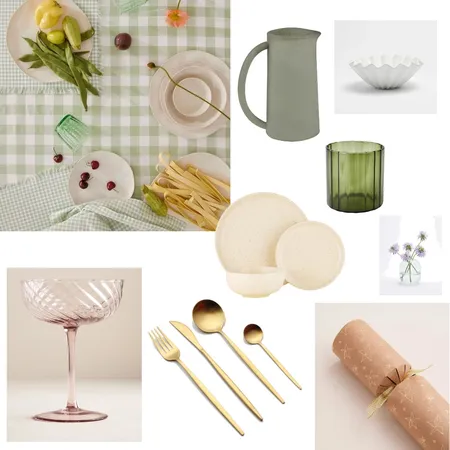 christmas lunch dining Interior Design Mood Board by Moodi Interiors on Style Sourcebook