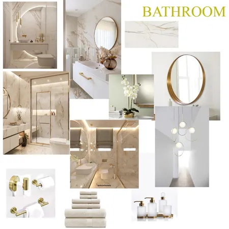 BATHROOM Interior Design Mood Board by PenyB on Style Sourcebook