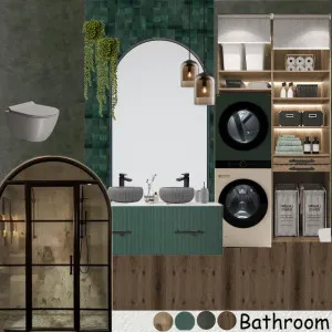 Βathroom Interior Design Mood Board by Mike Skr on Style Sourcebook