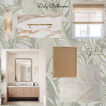 Daly Bathroom Interior Design Mood Board by Styled Interior Design on Style Sourcebook