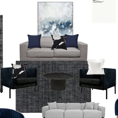 lounge Interior Design Mood Board by ezi01 on Style Sourcebook