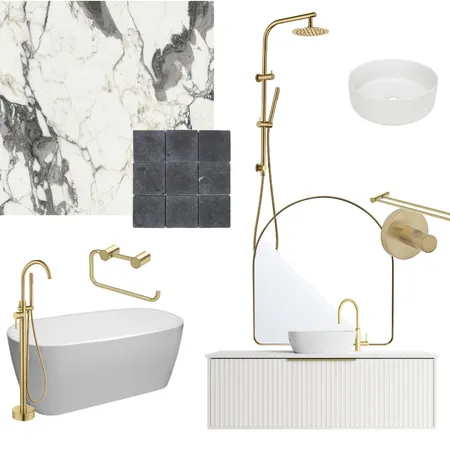 Clontarf Rd BATHROOM Interior Design Mood Board by Ana Fellay on Style Sourcebook