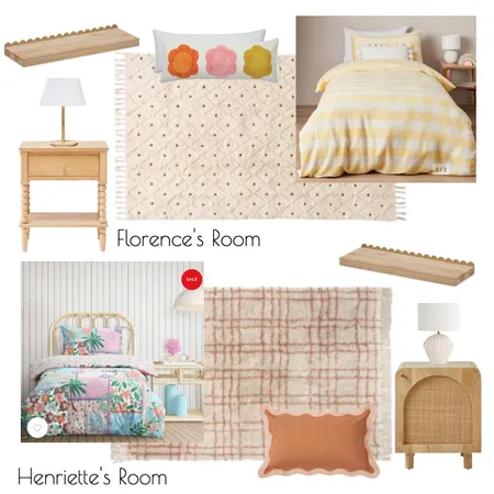 Girl's Bedrooms Interior Design Mood Board by Eliza Grace Interiors on Style Sourcebook