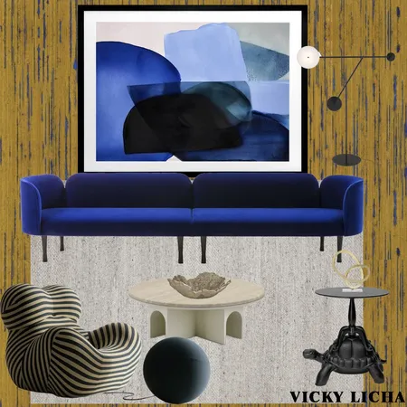 BLUE OCEAN Interior Design Mood Board by VICKYLICHA on Style Sourcebook