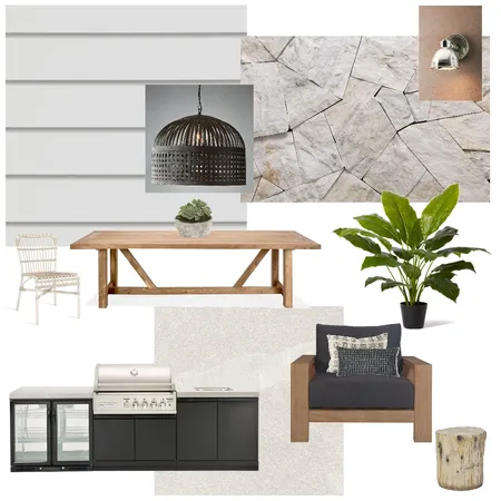 Drew & Leah outdoor digital sample board Interior Design Mood Board by Jennifer Kapur on Style Sourcebook