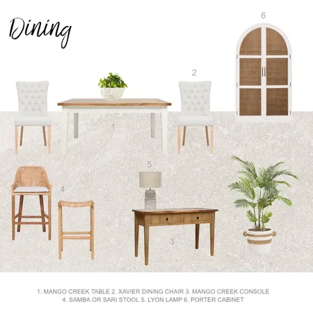 Dining 2 - Ann Alexander by Isa Interior Design Mood Board by Oz Design on Style Sourcebook