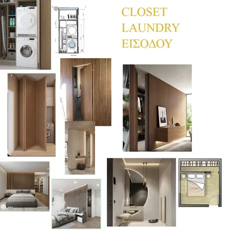 CLOSET & LAUNDRY Interior Design Mood Board by PenyB on Style Sourcebook