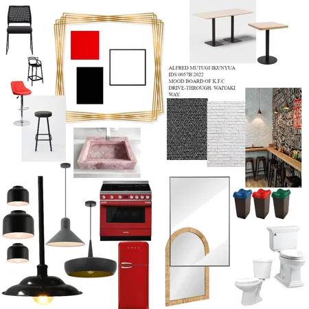 KFC moodboard Interior Design Mood Board by IKAL on Style Sourcebook
