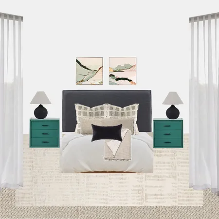 Kylie Tomlinson Master Bedroom Interior Design Mood Board by Style and Leaf Co on Style Sourcebook