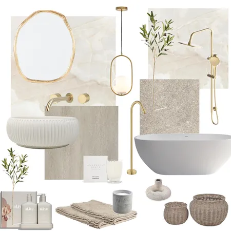 BATHROOM Interior Design Mood Board by la.arch on Style Sourcebook