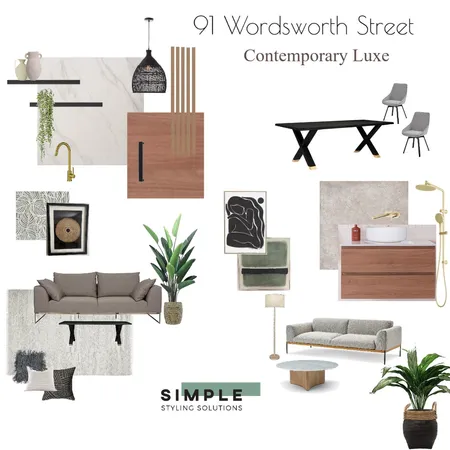 91 Wordworth Interior Design Mood Board by Simplestyling on Style Sourcebook