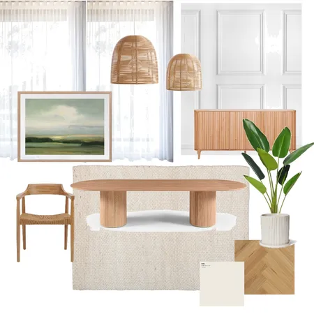 Dining Room Interior Design Mood Board by ElizabethJohansson on Style Sourcebook