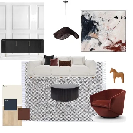 Living room Interior Design Mood Board by ElizabethJohansson on Style Sourcebook