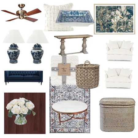 Traditional Living Room Interior Design Mood Board by Land of OS Designs on Style Sourcebook