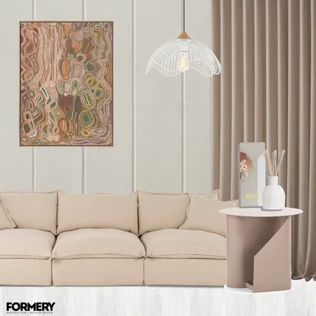 Warm Living Room Interior Design Mood Board by Formery | Architect & Interior Designer Melbourne on Style Sourcebook