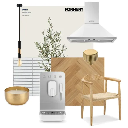 White Kitchen Concept Interior Design Mood Board by Formery | Architect & Interior Designer Melbourne on Style Sourcebook