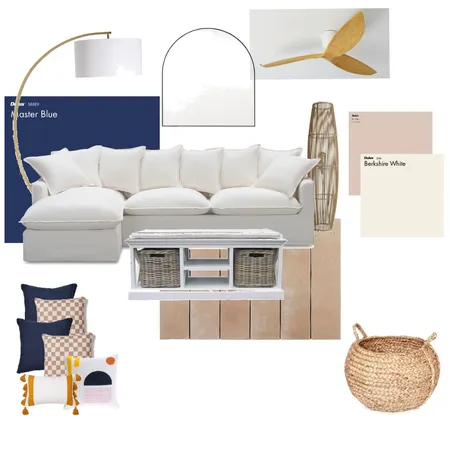 Module 3 - Coastal Interior Design Mood Board by Reveries By Nahla on Style Sourcebook