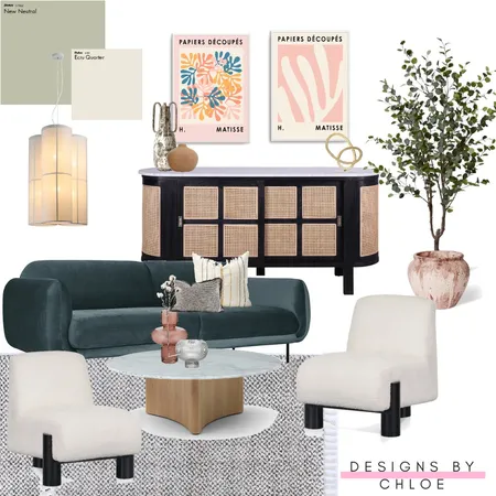 Modern living Interior Design Mood Board by Designs by Chloe on Style Sourcebook