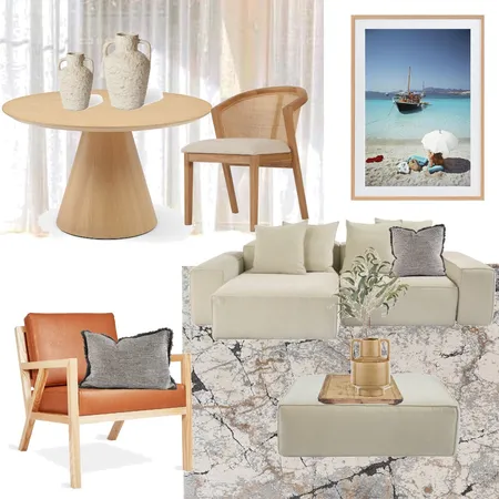 Living Room Interior Design Mood Board by Bianco Design Co on Style Sourcebook