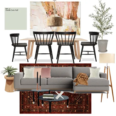 EBRU'S DINING AND LIVING AREA Interior Design Mood Board by ALPHA WOLF INTERIORS on Style Sourcebook