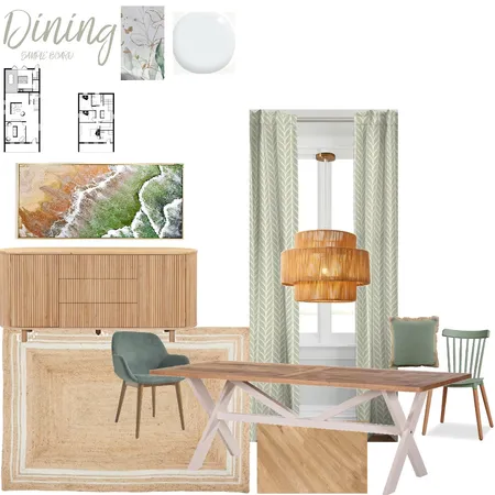 Sample board_Dining room_2_ Interior Design Mood Board by manu' on Style Sourcebook