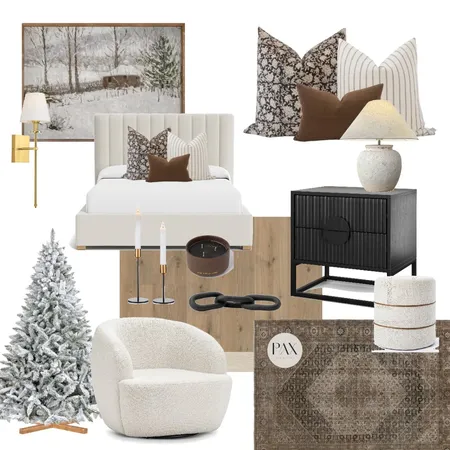 Bedroom Winter Concept Interior Design Mood Board by PAX Interior Design on Style Sourcebook