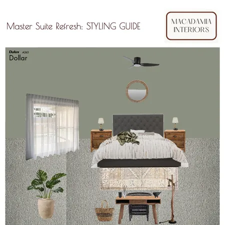 Heather Master Suite Refresh - Option 3 Interior Design Mood Board by Casa Macadamia on Style Sourcebook