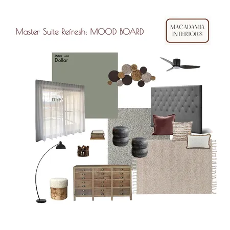 Heather Master Suite Refresh - Option 2.2 Interior Design Mood Board by Casa Macadamia on Style Sourcebook