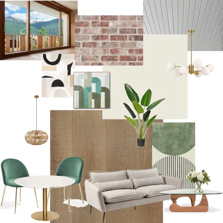 mid century modern finished Interior Design Mood Board by gabrielezuk on Style Sourcebook