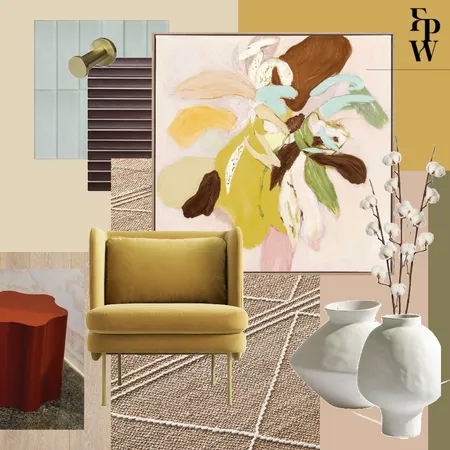Golden Banksia Interior Design Mood Board by Fern Peters-Wilson - Interior Design & Styling on Style Sourcebook