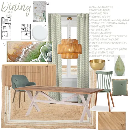 Sample board_Dining room_15_ Interior Design Mood Board by manu' on Style Sourcebook