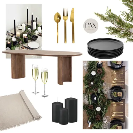 Christmas Dining Interior Design Mood Board by PAX Interior Design on Style Sourcebook