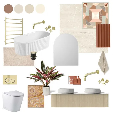 Burnt Interior Design Mood Board by Libby Malecki Designs on Style Sourcebook