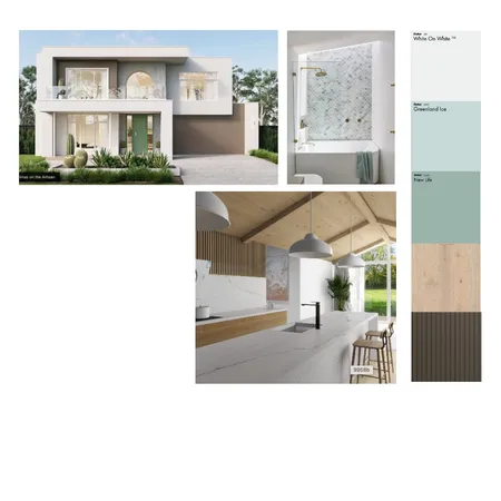 SGMC - Green Interior Design Mood Board by Quinnli on Style Sourcebook