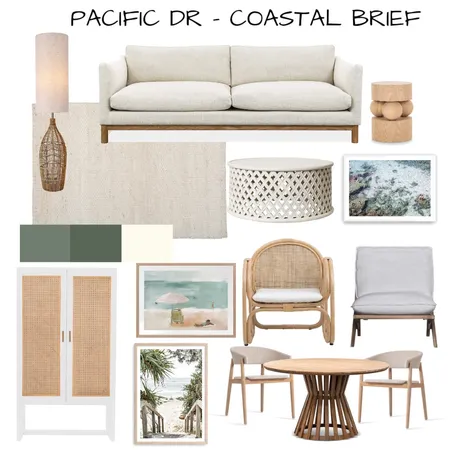 Pacific Dr Coastal Interior Design Mood Board by sarahb on Style Sourcebook