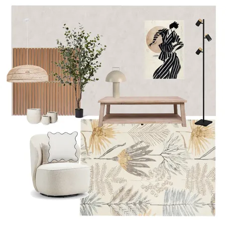 Harlequin Yasuni Ochre Interior Design Mood Board by Unitex Rugs on Style Sourcebook