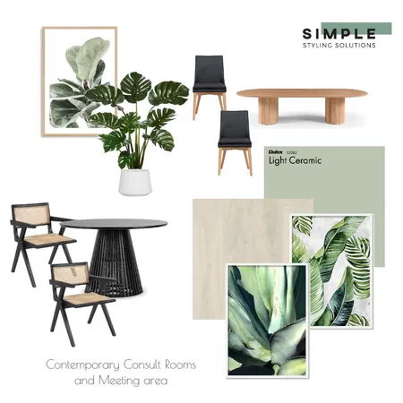 Contemporary consult rooms Interior Design Mood Board by Simplestyling on Style Sourcebook