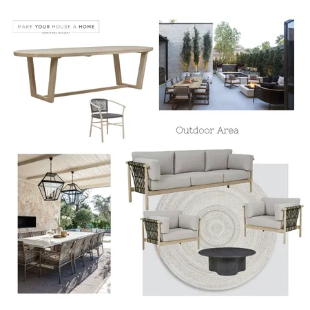 Outdoor Area 1 Interior Design Mood Board by MarnieDickson on Style Sourcebook
