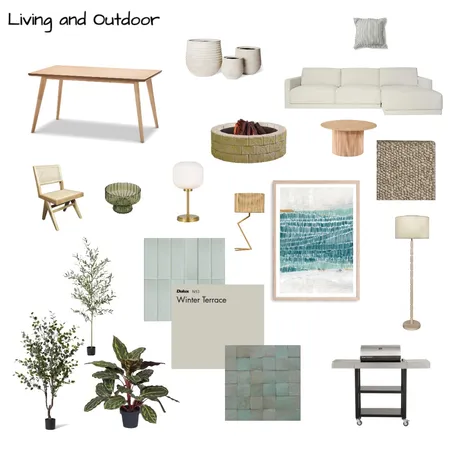 dinning and outdoor Interior Design Mood Board by rubybates on Style Sourcebook