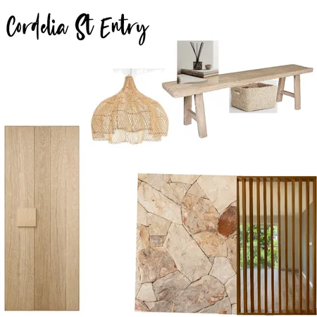Cordelia St Entry Interior Design Mood Board by juliespiller1961@gmail.com on Style Sourcebook