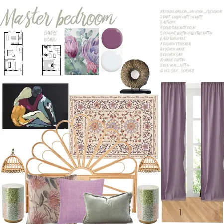 Master Bedroom Sample Board_10_wendi non mi ha risposto_ Interior Design Mood Board by manu' on Style Sourcebook