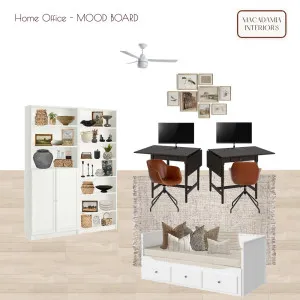 Home Office (Business Style) Interior Design Mood Board by Casa Macadamia on Style Sourcebook