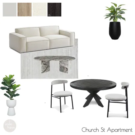 Church St Apartment Interior Design Mood Board by indehaus on Style Sourcebook
