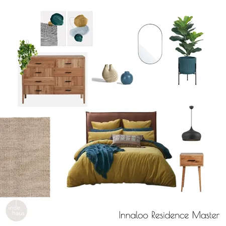 Innaloo Master Bedroom Interior Design Mood Board by indi haus on Style Sourcebook