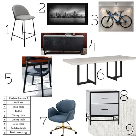 Furniture selections Interior Design Mood Board by anninge@yahoo.com.au on Style Sourcebook