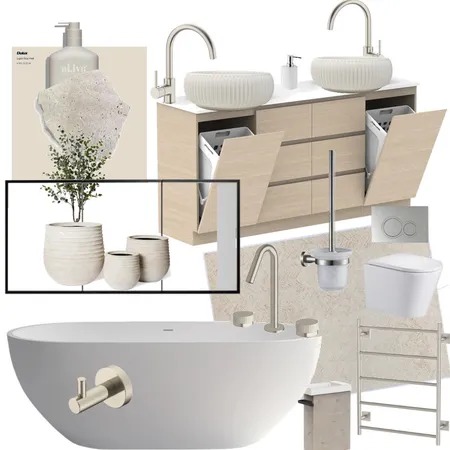 Bathroom Interior Design Mood Board by Blurry Souky MJ on Style Sourcebook