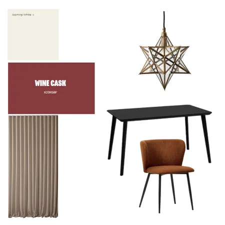 Dining Area Interior Design Mood Board by Alex Willson on Style Sourcebook
