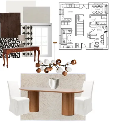 IDI-Dining Room Interior Design Mood Board by temi on Style Sourcebook