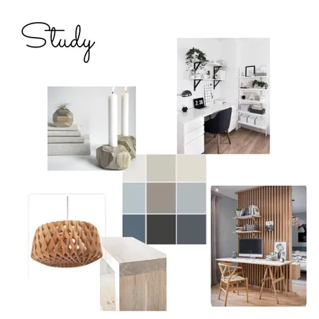 Study Moodboard Interior Design Mood Board by jallen on Style Sourcebook